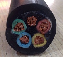 橡套电缆 橡皮电缆 YC电缆